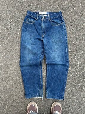 GAP Relaxed Fit Men's Denim Jeans - Medium Blue Wash